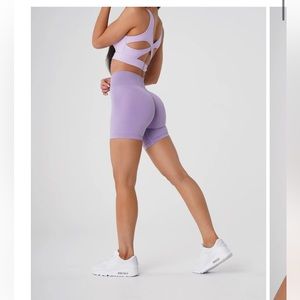 NVGT Pro Seamless shorts Lilac color